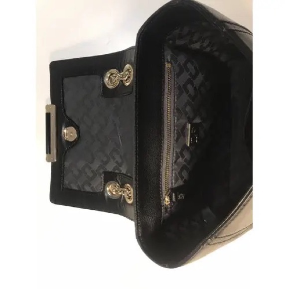 SOLD!!! Diane Von Furstenberg black leather purse - Picture 6 of 7